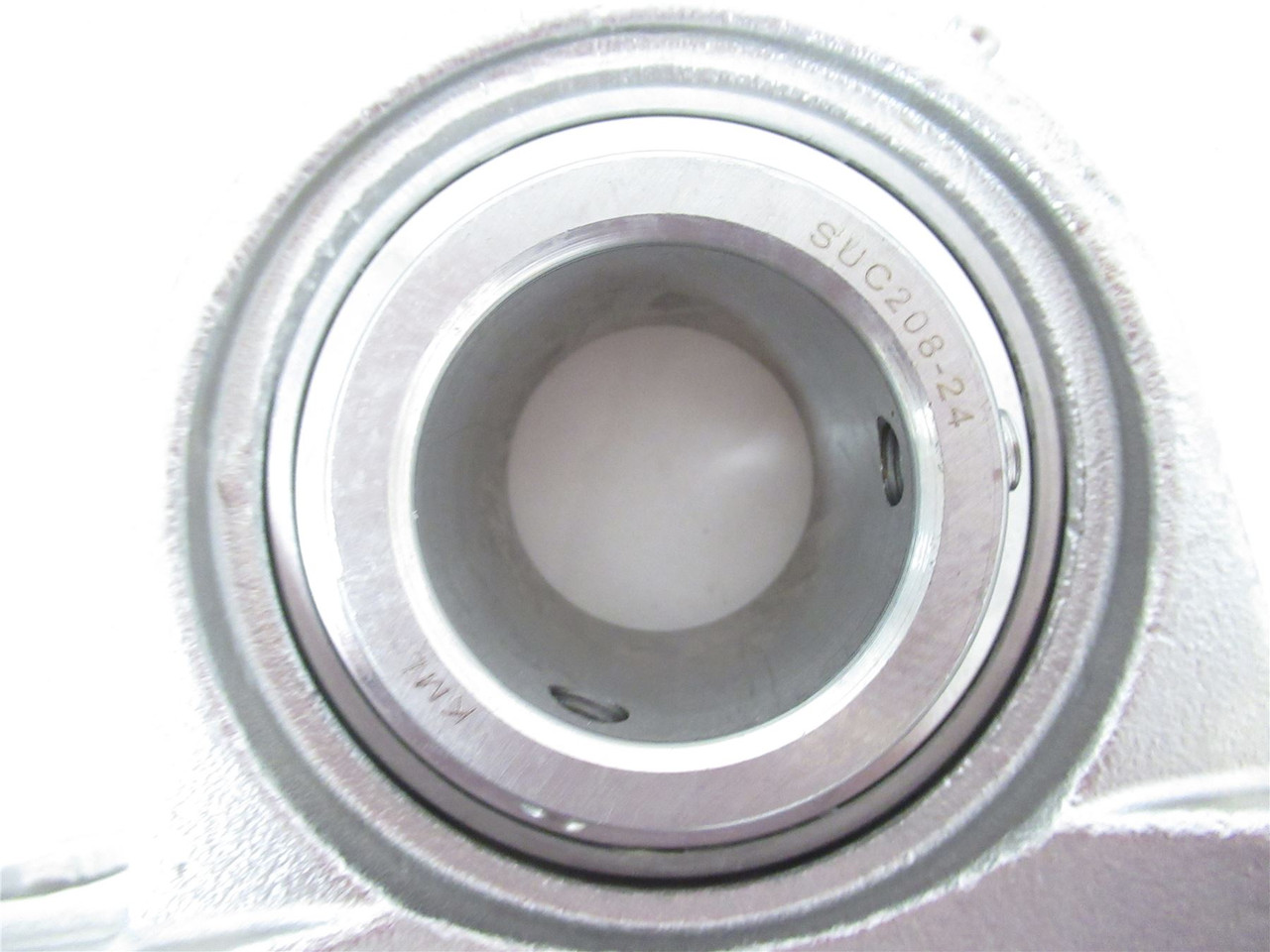 KML Bearing SP208/SUC208-24; Flange Bearing 2 Bolt 1.5" ID SS
