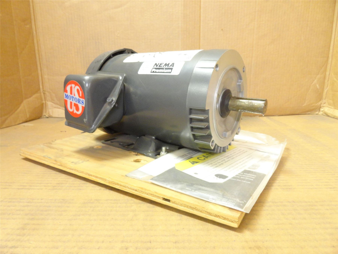 Nidec U2P1DC; AC Motor; 2HP; 230/460V; 3600RPM; 3-Phase; 60Hz