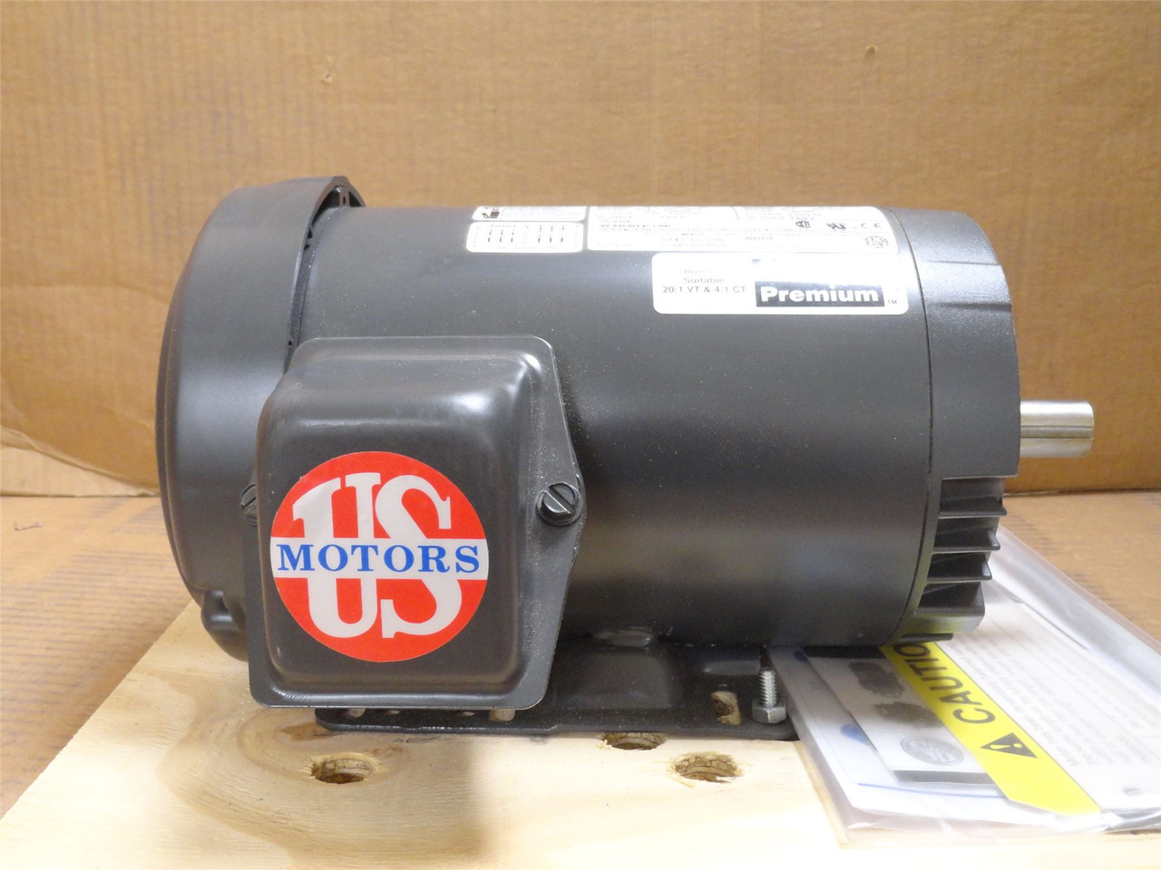 Nidec U1P3DC; AC Motor; 1HP; 230/460V; 1155RPM; 3PH; 60Hz