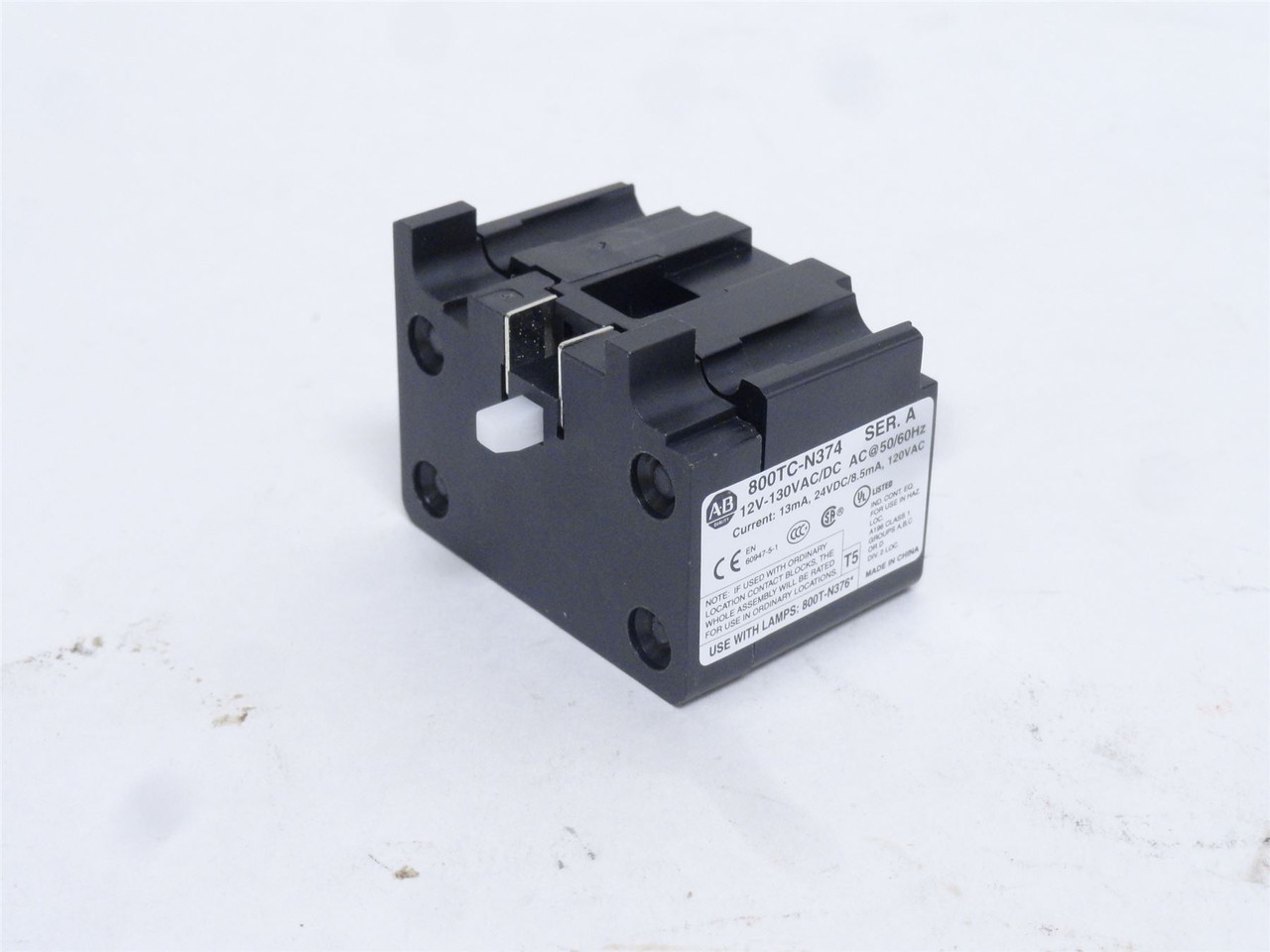 Allen-Bradley 800TC-N374; Universal LED Power Module; 12-130V