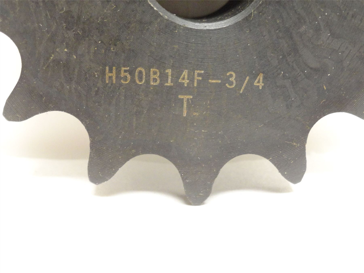 Tsubaki H50B14F-3/4; Hardened Sprocket #50; 14 Teeth; 3/4"ID