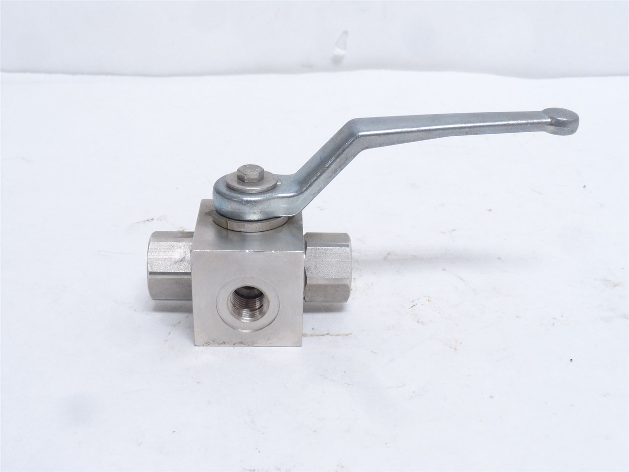 Pister BK3 G1/4-P; Manual Hydraulic Valve 4423; SS; 1/4NPT