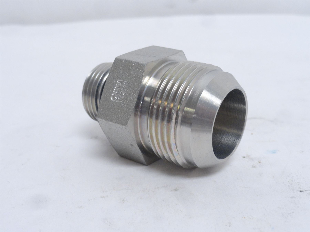 Brennan 6400-16-10-O; Straight Adapter 1 JIC x 5/8 BOSS