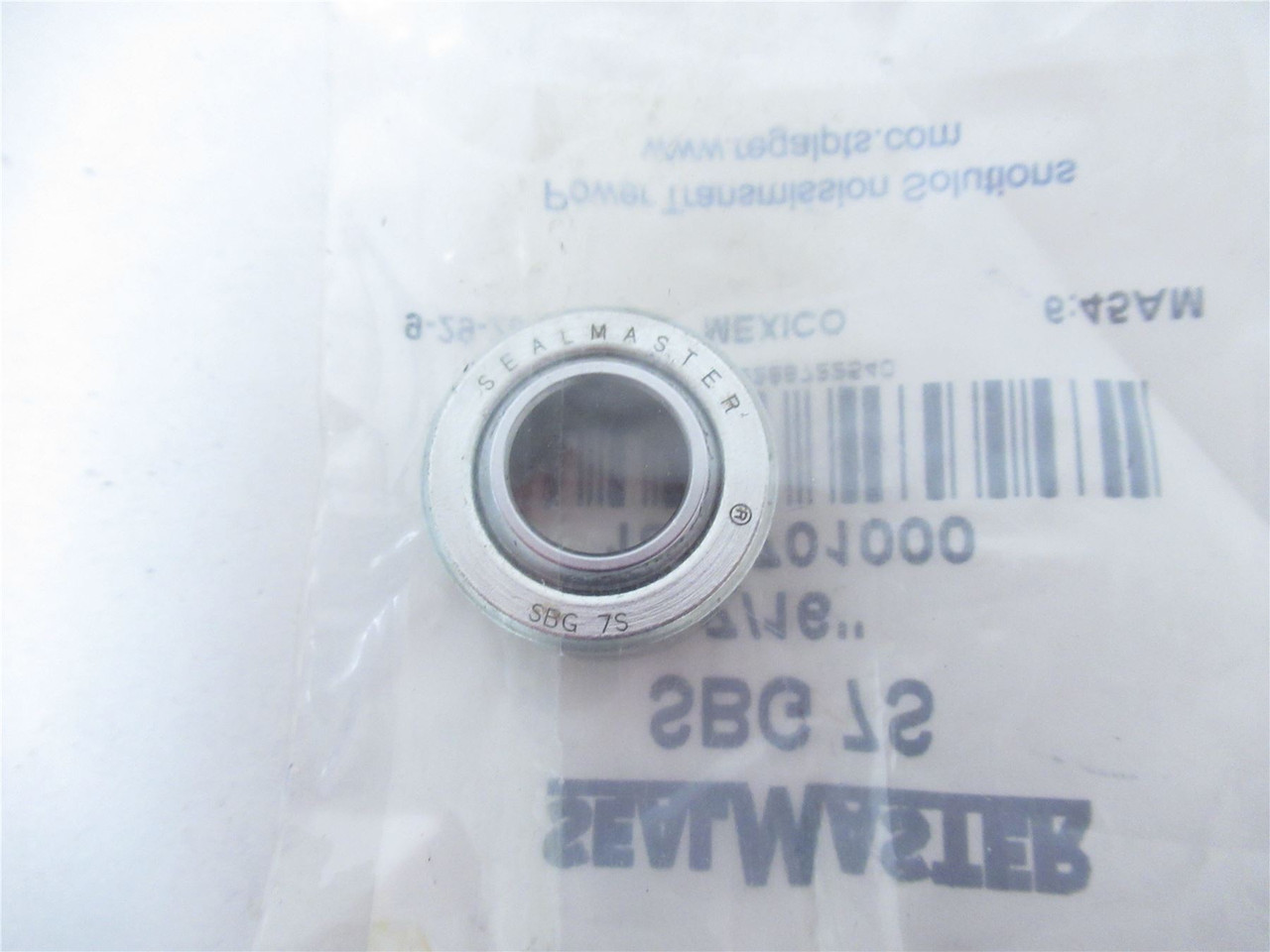 SealMaster SBG7S; Sperical Bearing 7/16" ID
