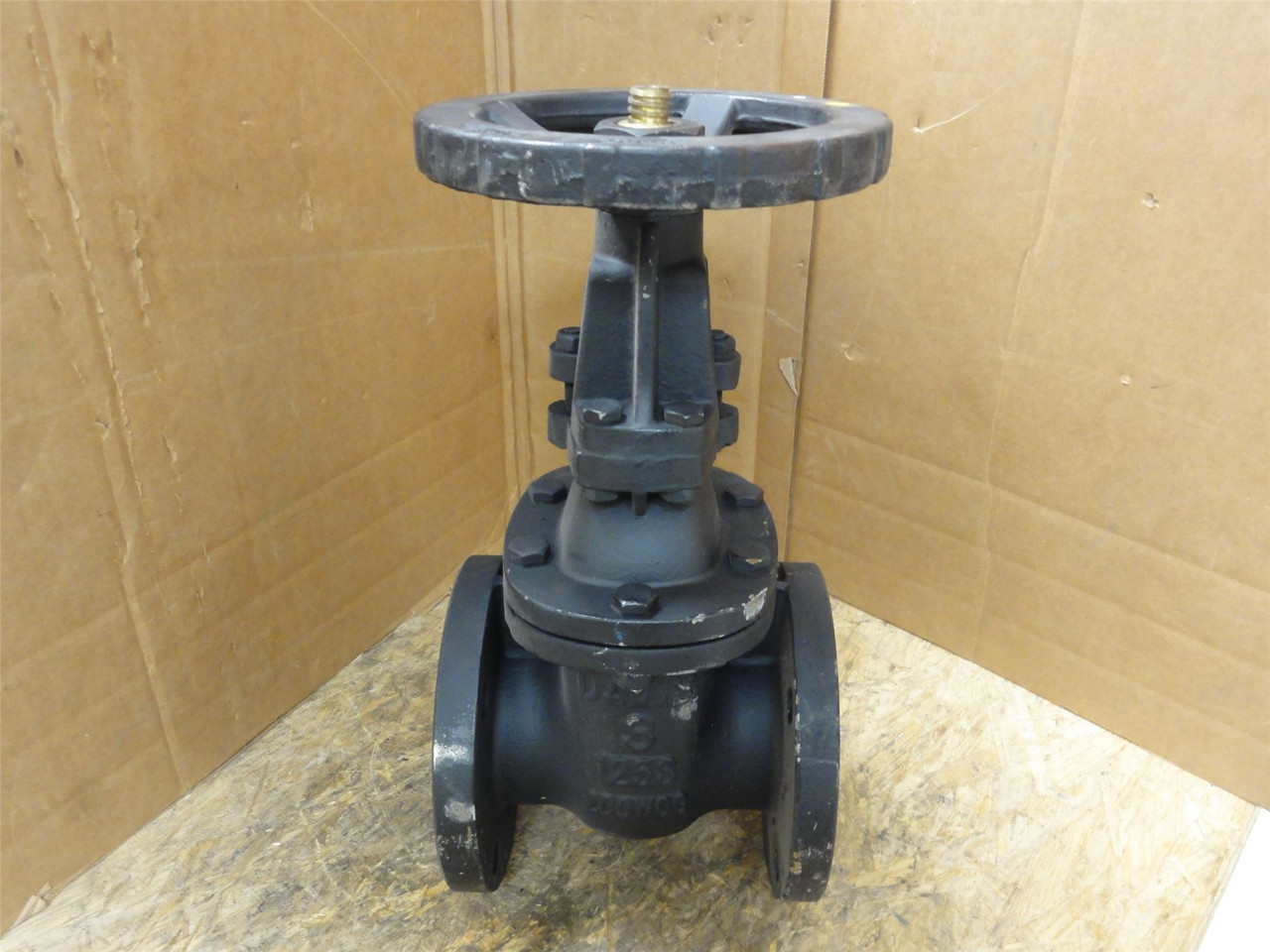 Davis Valves 12FGAZ; Cast Iron Gate Valve; Size: 3"; Class 125