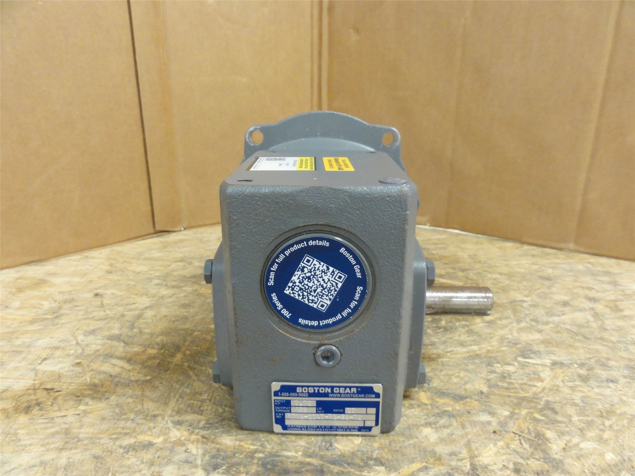 Boston Gear F715-20KT-B5-G5-T2; Speed Reducer; 20:1 Ratio