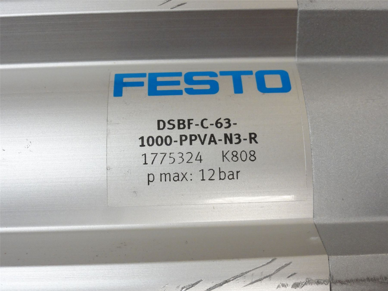 Festo DSBF-C-63-1000-PPVA-N3-R; Air Cylinder 1000mmS 1775324