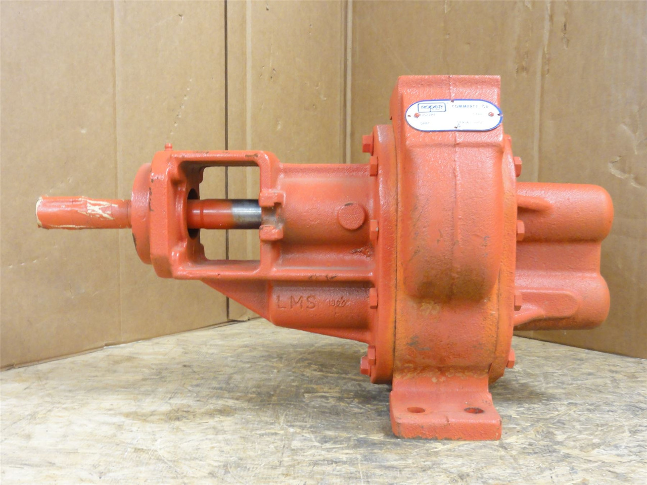 Roper 3611HBF; Helical Gear Pump; 2NPT In; 2" Port Out