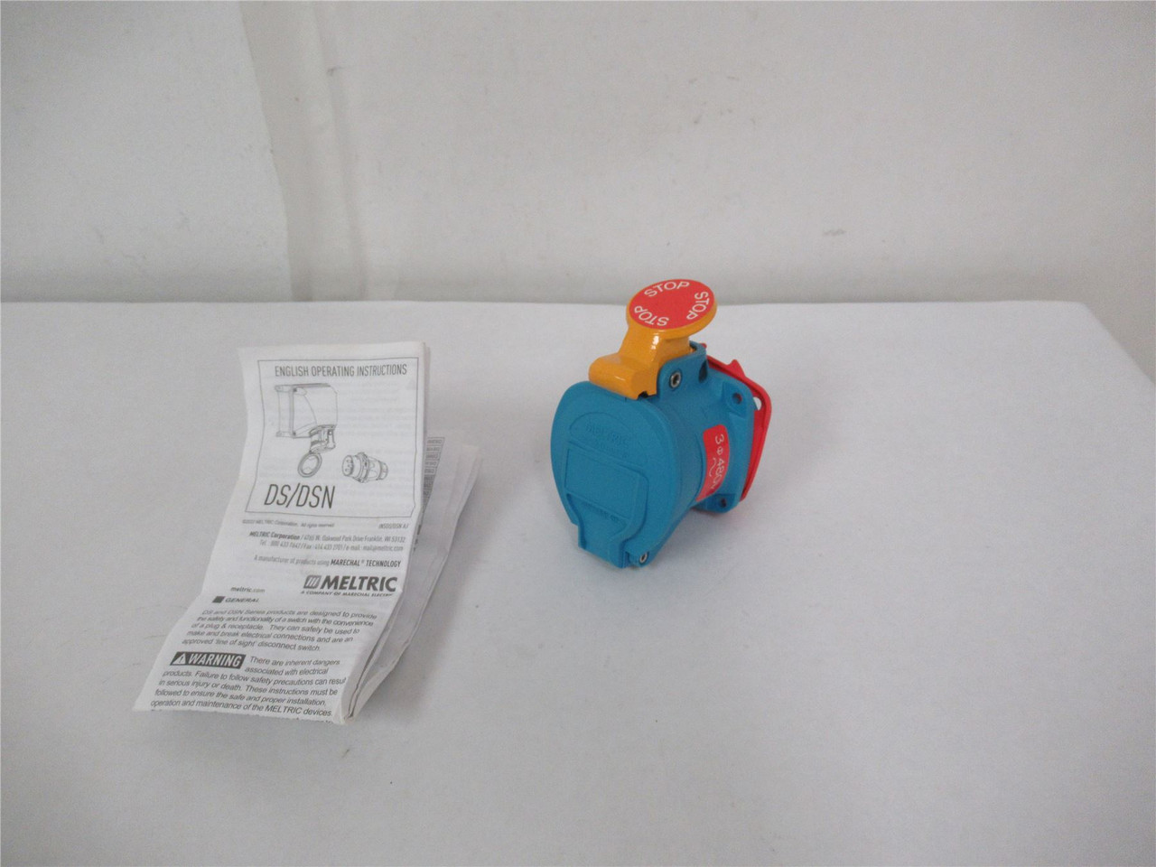 Meltric 63-14043-375-843; Receptacle Connector 480 VAC 20A