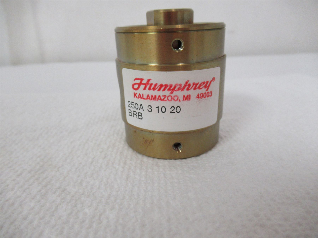 Humphrey 250A 3 10 20 BRB; Pneumatic Valve 250A  0.25" NPT