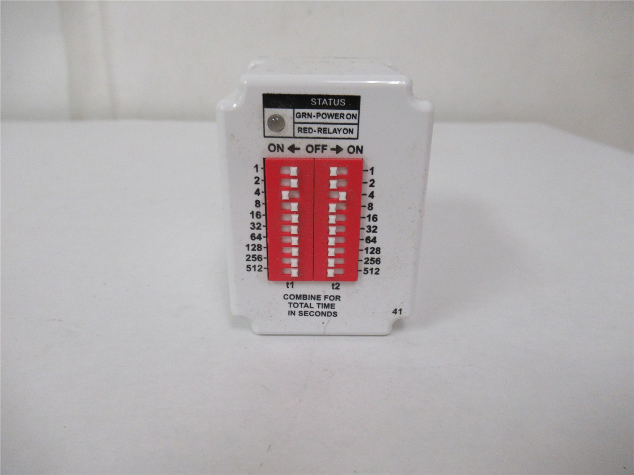 Macromatic TD-85122-41;  Timer 120V AC/DC 10 Amp