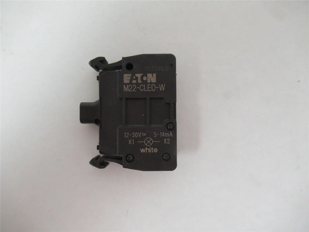 Eaton M22-CLED-W; Contact Block Light-White LED 12-30V AC/DC