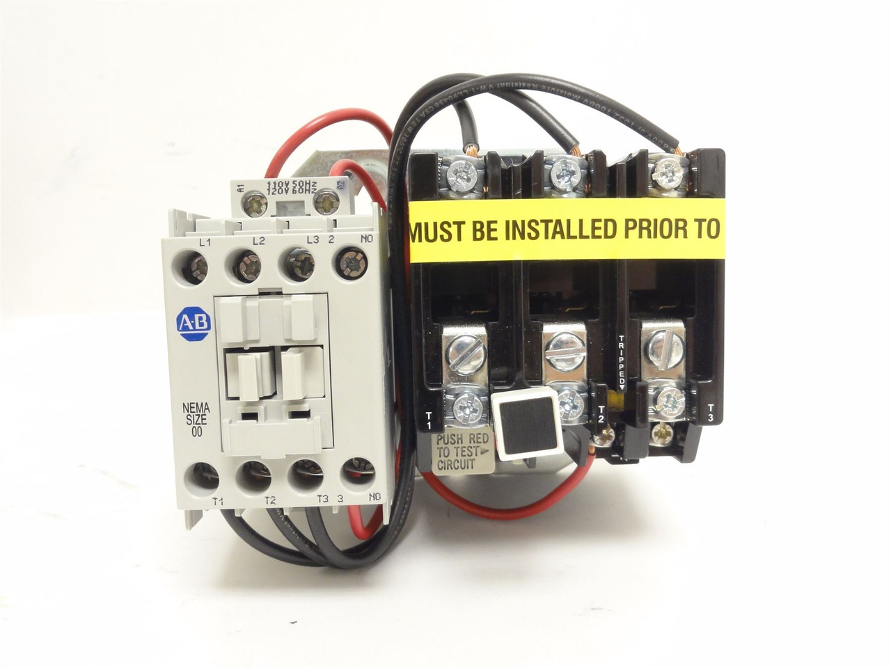 Allen-Bradley 509-TOD; Starter 9A; 3P; 600V Max; Coil: 120V