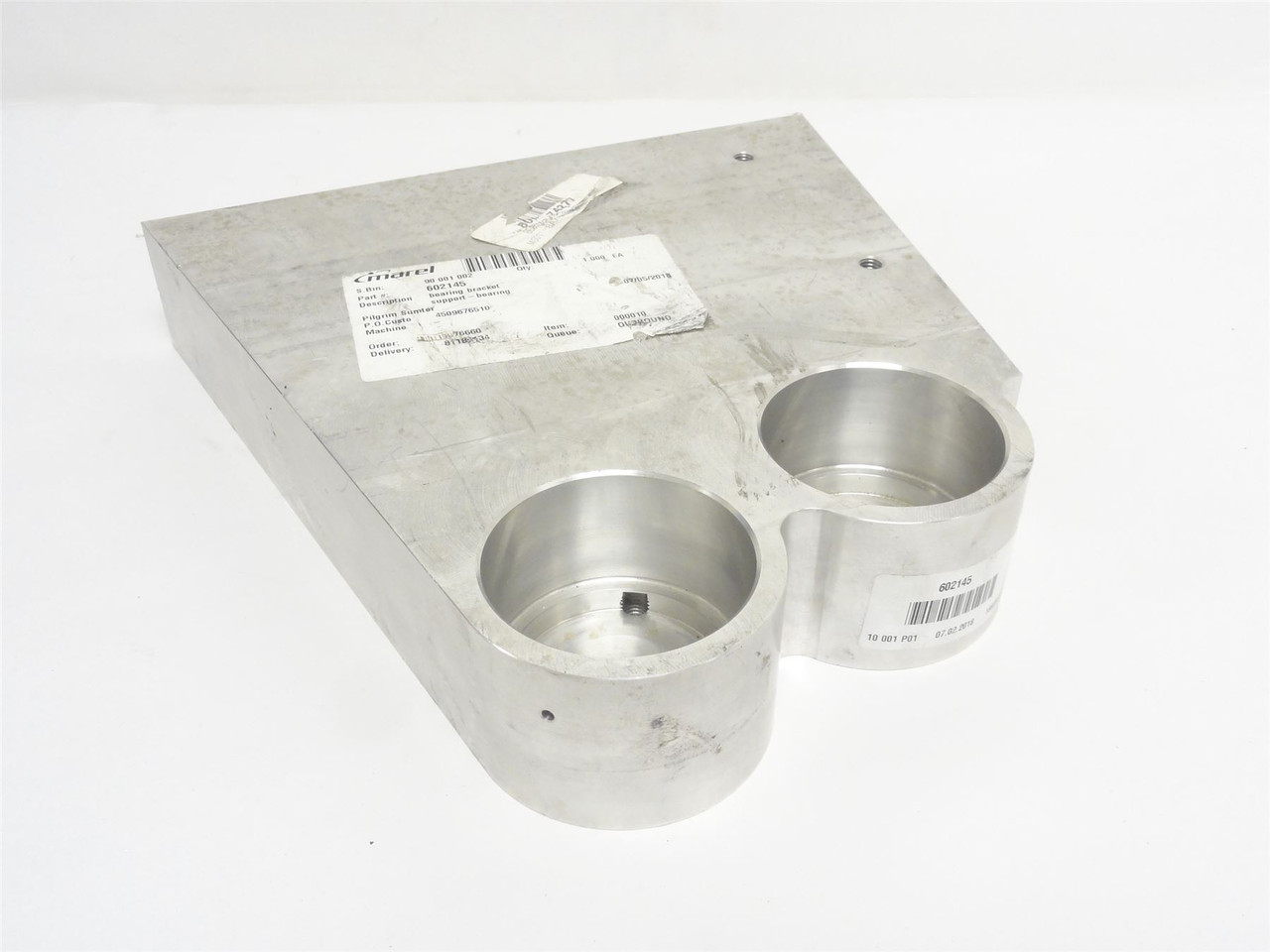 Marel 602145; Aluminum Bearing Support Bracket