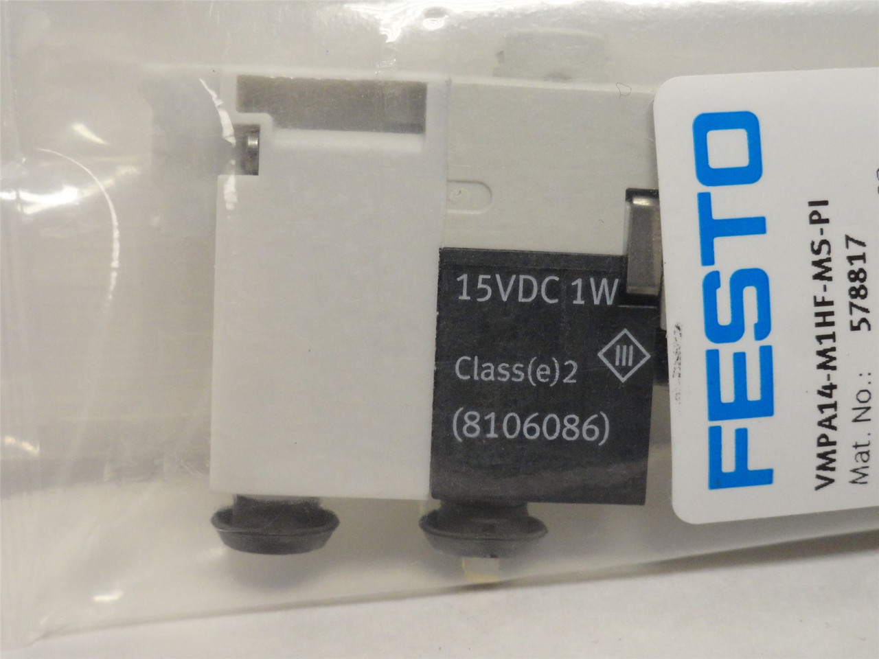 Festo VMPA14-M1HF-MS-PI ; Solenoid Valve 578817; 10bar