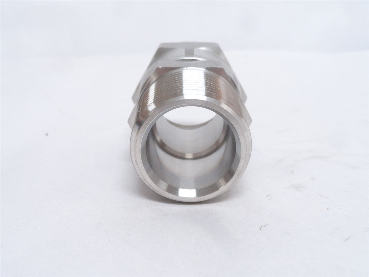 Brennan 6505-16-16-SS; Straight Adapter; SS-316; 1 JIC x 1NPT