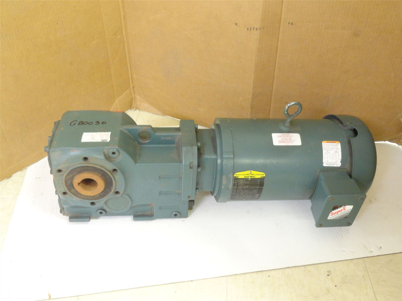 Dodge BF683GH112L4; Quantis AC Gearmotor; 18.93:1 Ratio; 5HP