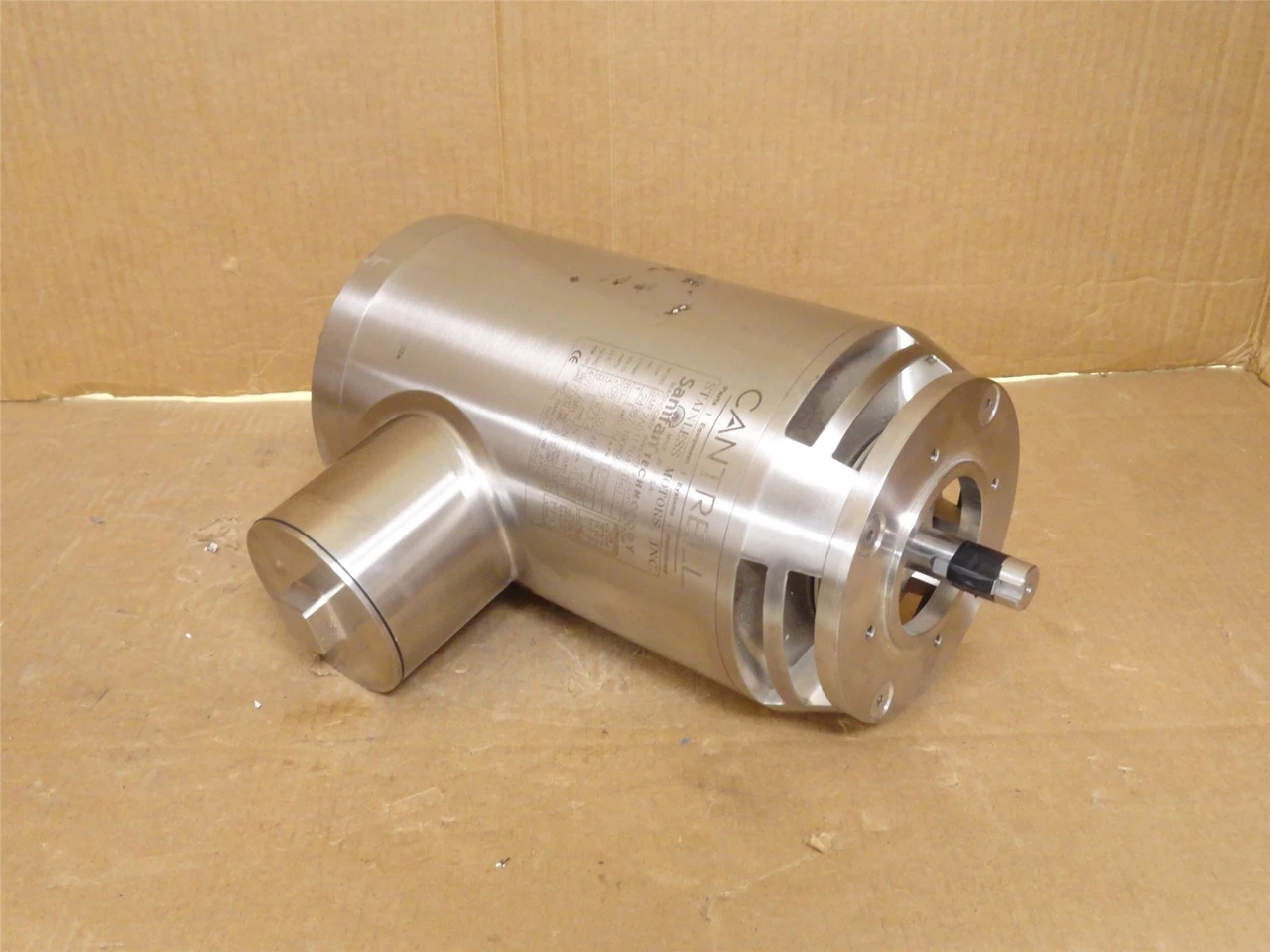 Sanifan SMF2A01LT04B1HU; SS AC Motor 1HP 230/460VAC 1725RPM