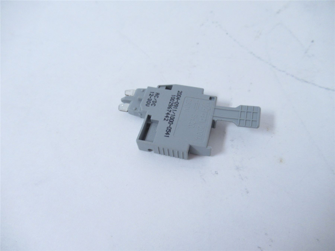 Wago 2004-0911/100-0541; Fuse Holder 5x20mm fuse current 6.3A