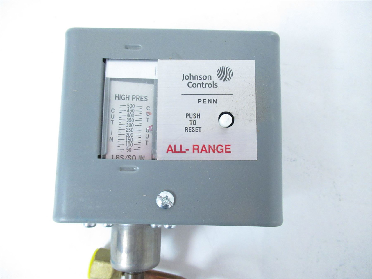 Johnson Control P70KA-1; Pressure Controller 4 wire 2 circuit