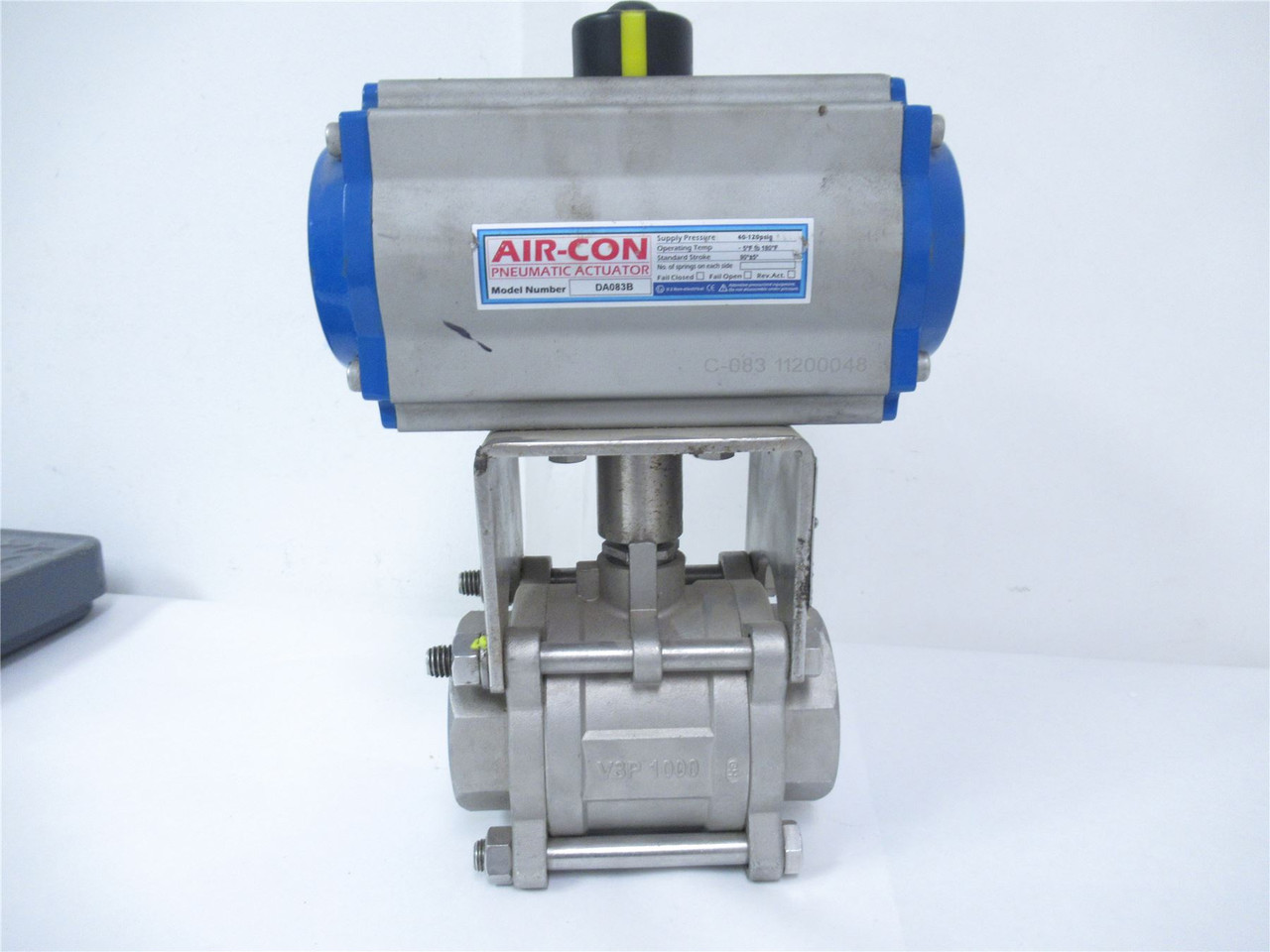 Air-Con DA083B; Ball Valve 2" w/Actuator