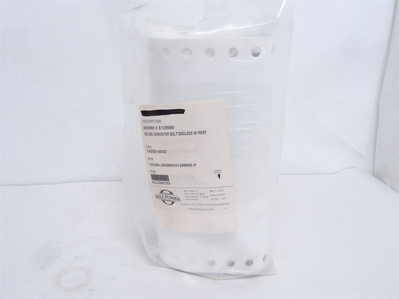 Belt Power 105260-280MMX5129MME-P ; Conv. Belt 5129L x 280mmW
