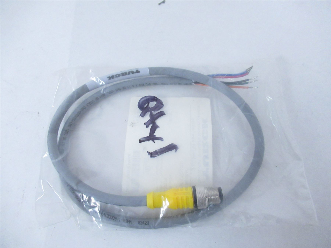 Turck RSC-6T-0.7; Cable single ended 70cm  6 pin M12 maleconn