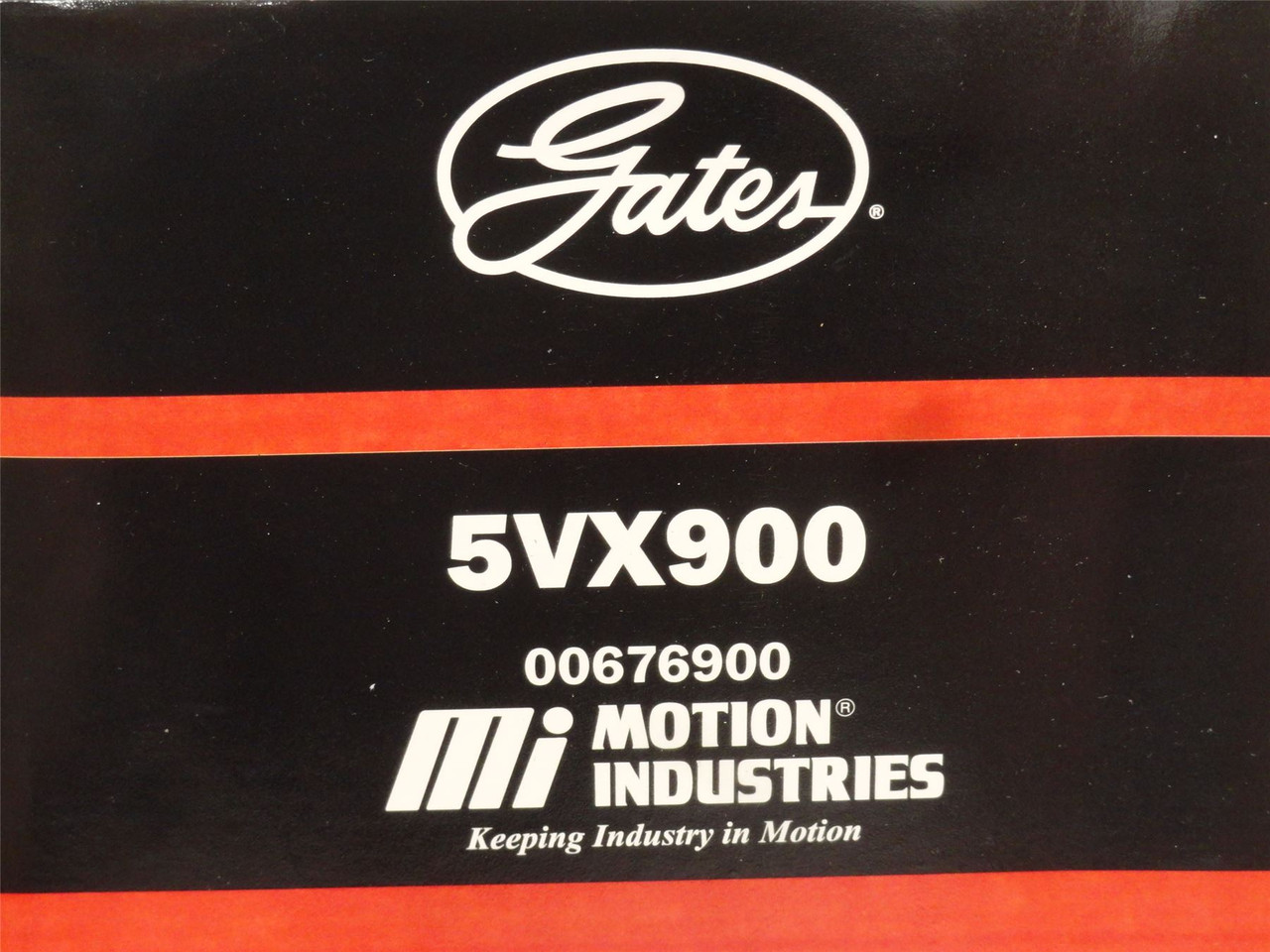Gates 5VX900; V-Belt; 90"Long; 5/8" Top Width; 17/32" Thick