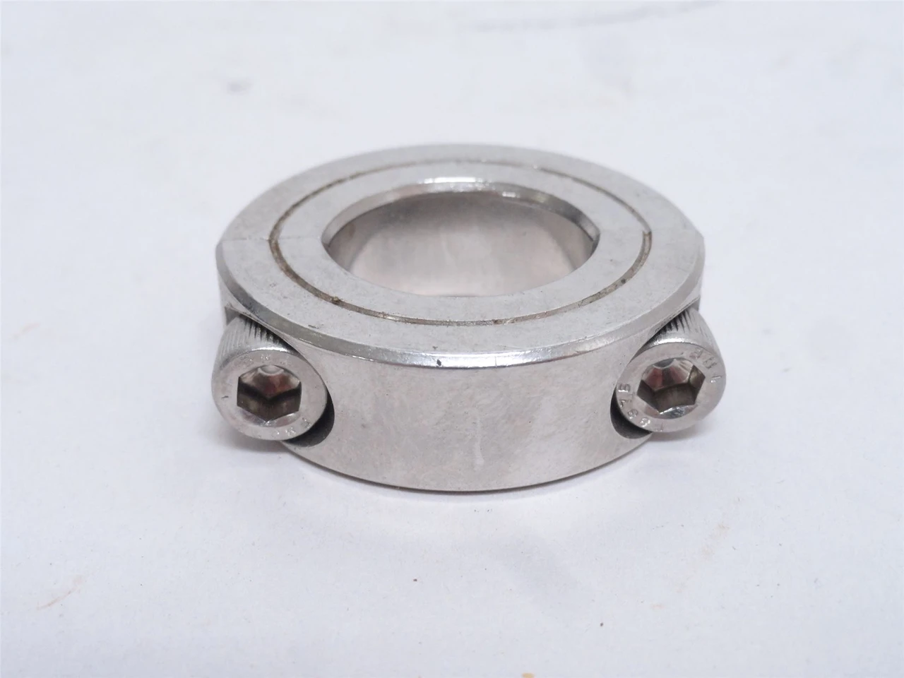 Climax CR2C-087-S; Shaft Clamping Collar; SS; 7/8"ID; 2-Piece