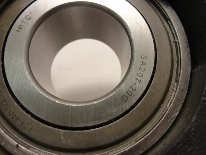 Iptci UCP 207-20; PB Bearing; 1-1/4"ID; cast iron 2 bolt
