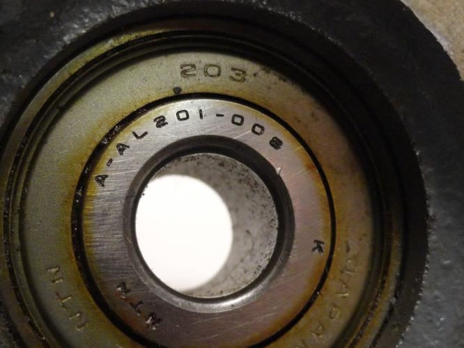 NTN ASFD201-008;  Bearing 1/2"ID MISSING locking collar