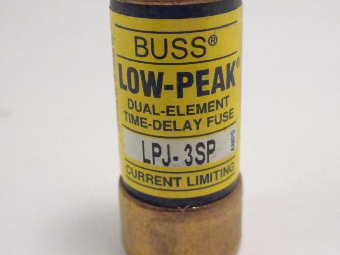 Bussmann LPJ-3SP; Fuse 3 Amp; 600VAC