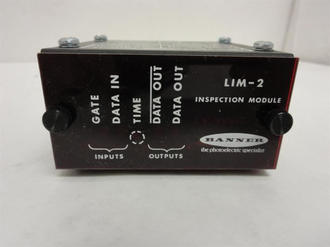 Banner LIM-2; Inspection Module; 10-30VDC In; 8-Pin