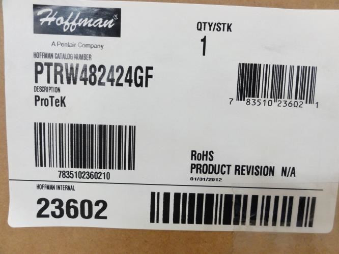 Hoffman PTRW482424GF; PTK Sgl Dr WD 48x24x24 AC Pkg