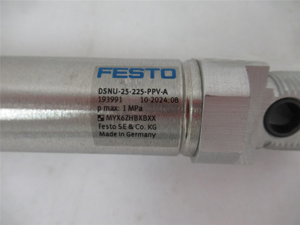 Festo DSNU-25-225-PPV-A;  Air Cylinder 25mmID x 225mmStroke