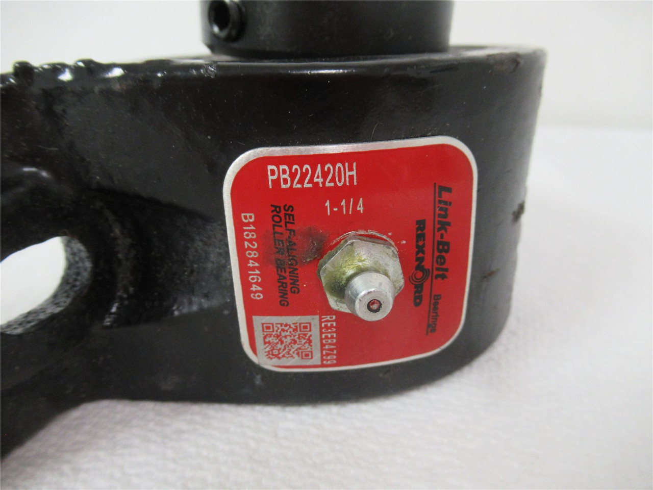 Rexnord PB22420H; Pillow Block Bearing 1-1/4" ID Cast Iron
