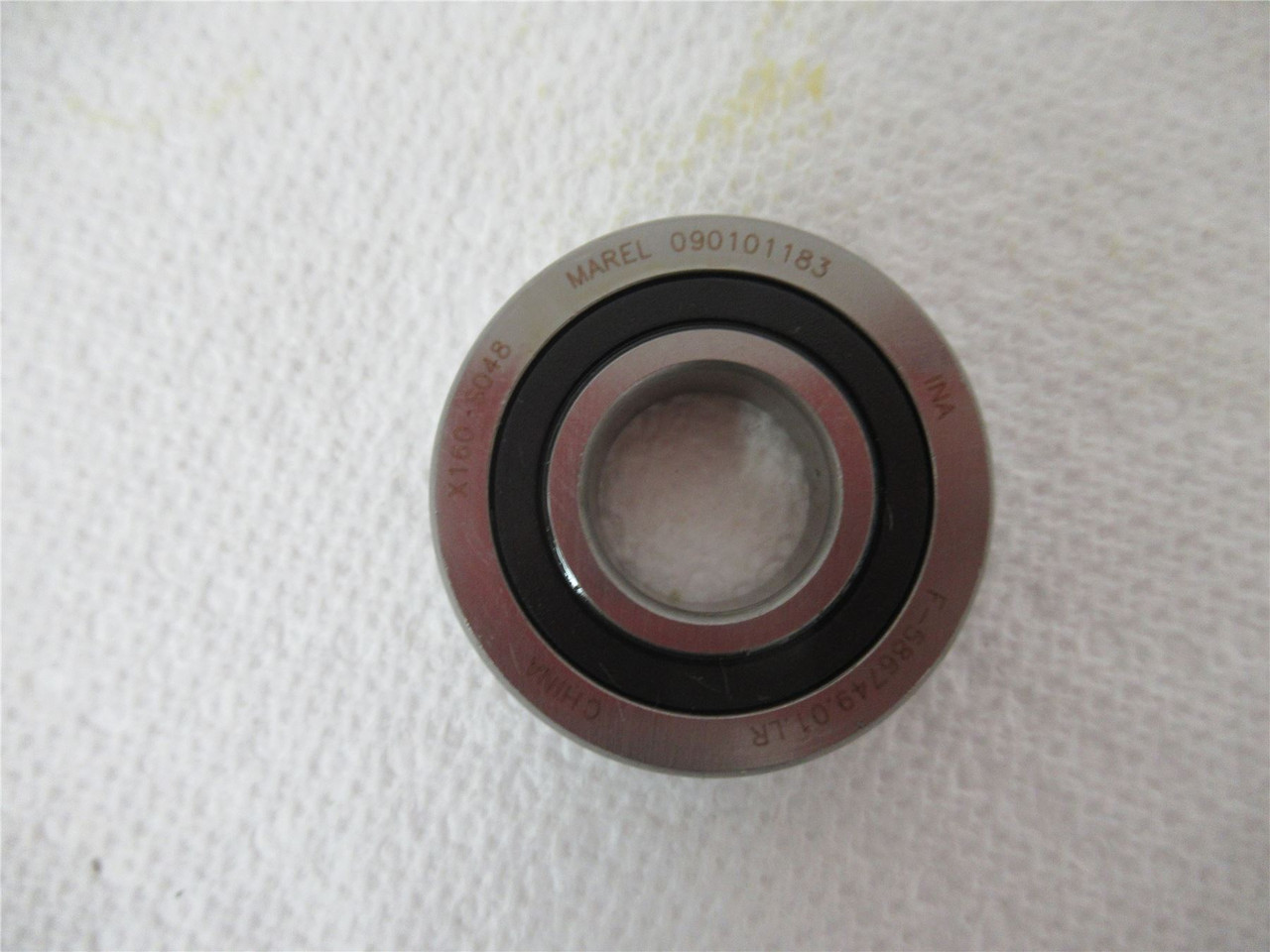 Marel 90101183; Lot-10 Crowned Ball Bearing 17mm X40mm X12mm
