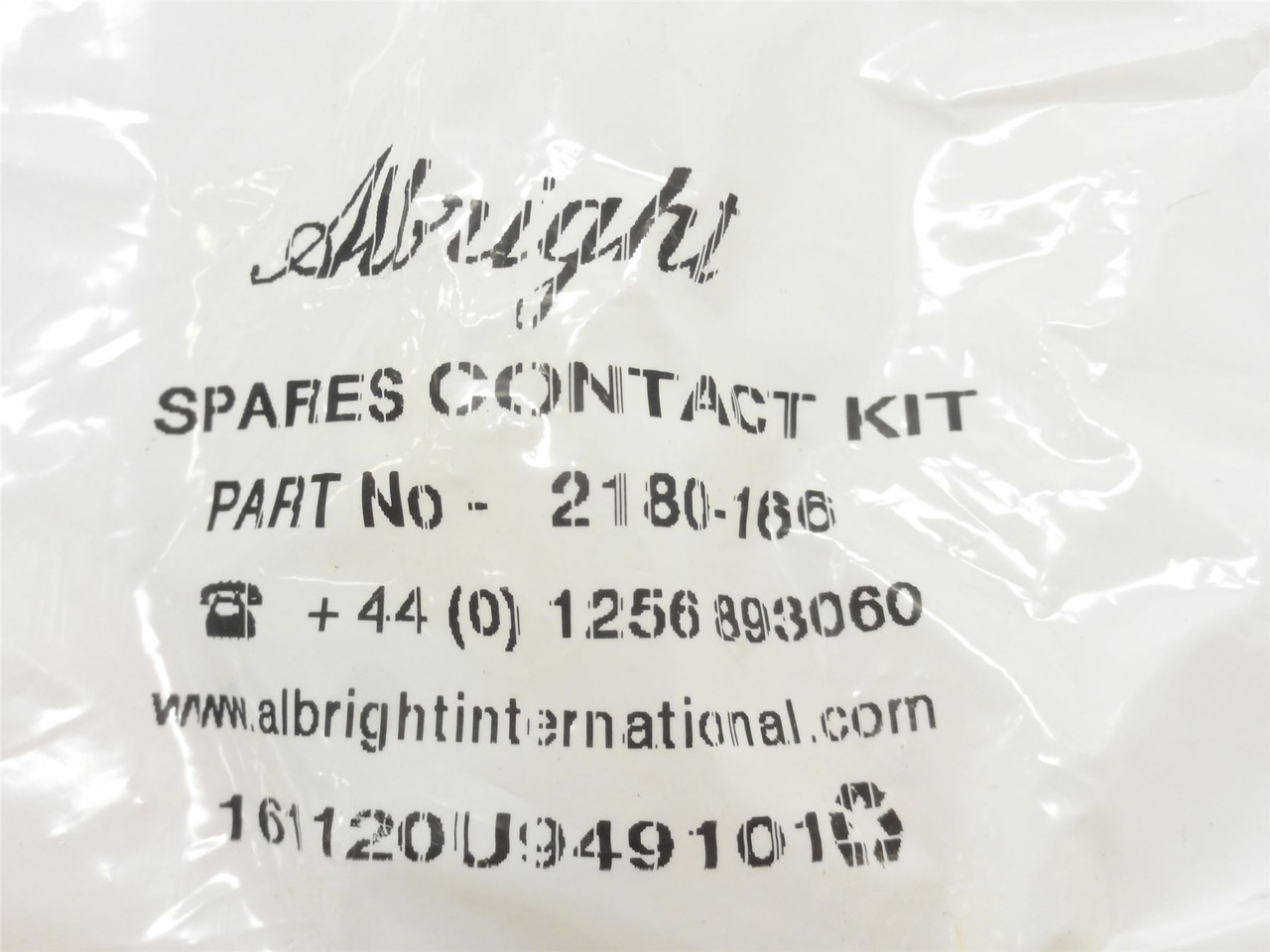 Albright  2180-362; Contactor Repair/Service Kit;2-Pole; NO