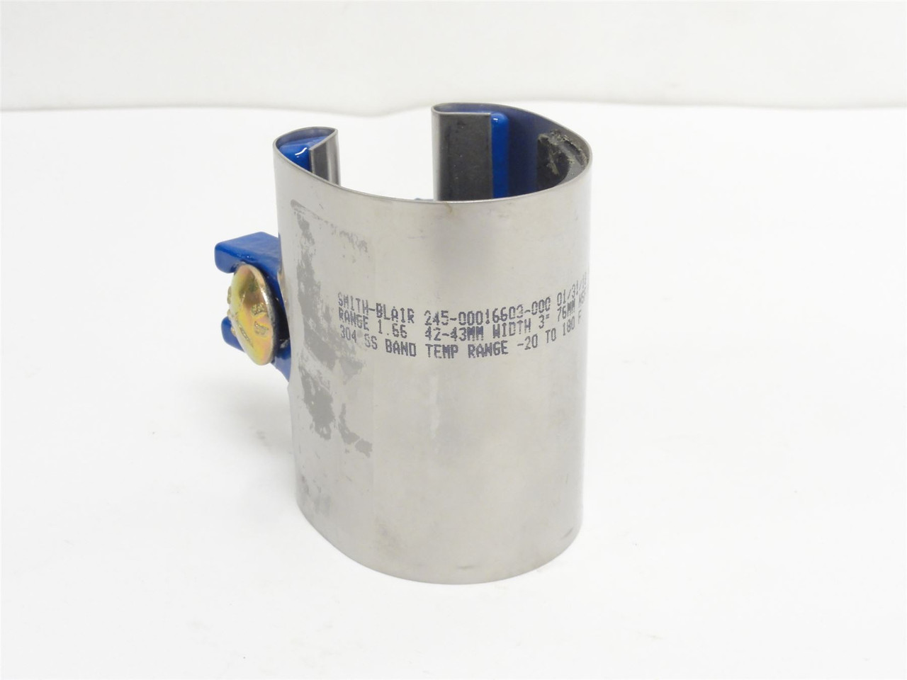 Smith-Blair 245-00016603-000; Pipe Repair Clamp; SS; 42-43mm