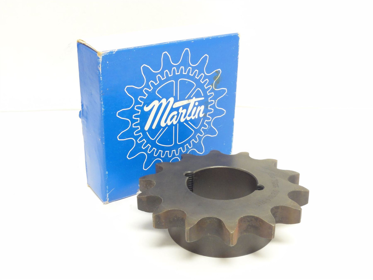 Martin 80BTB14-1615; Bushed Steel Sprocket #80; 14 Tooth