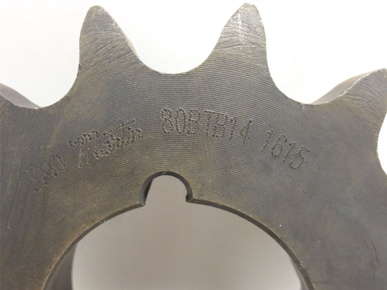Martin 80BTB14-1615; Bushed Steel Sprocket #80; 14 Tooth