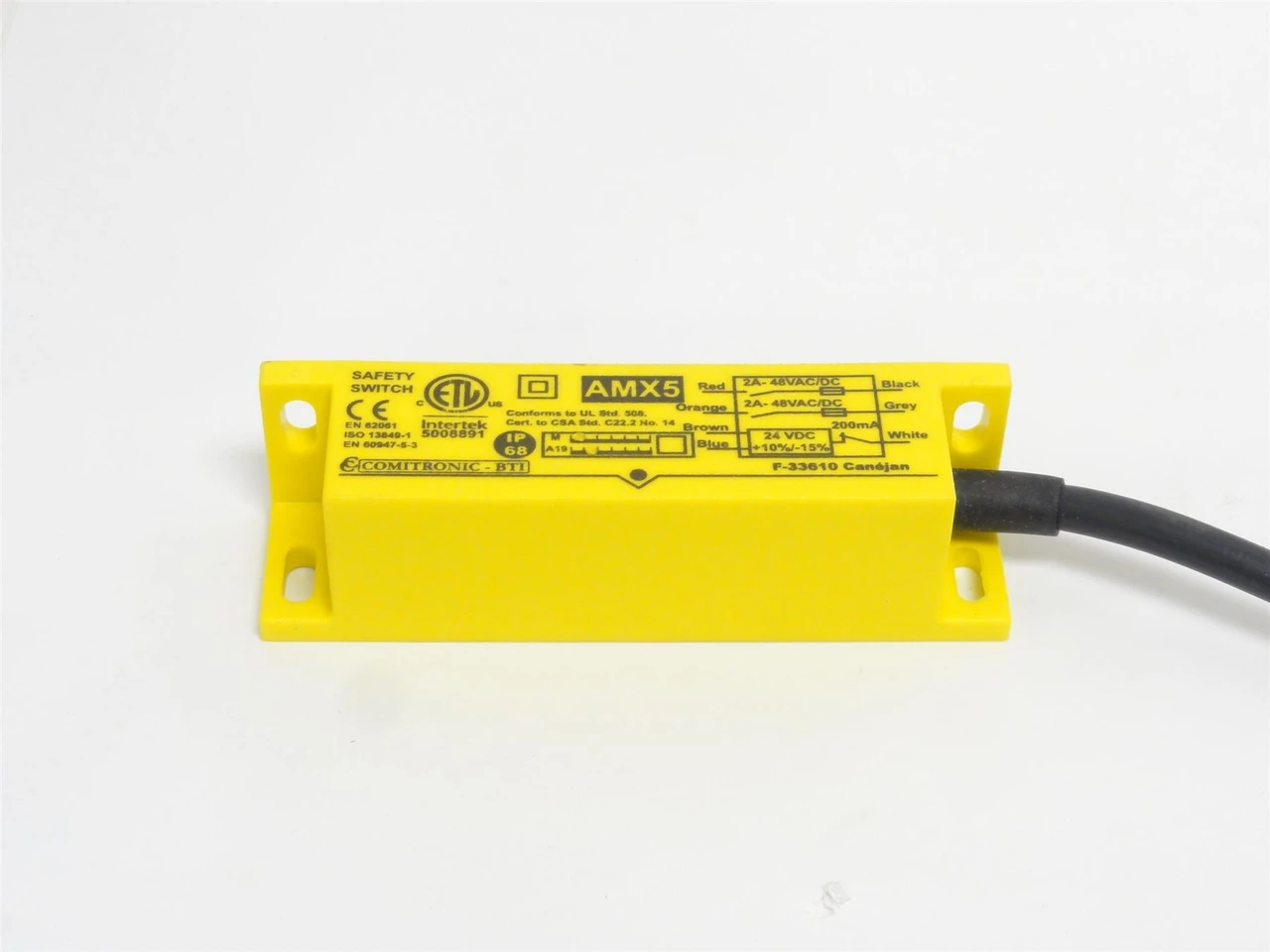 Comtronic-BTI AMX5; Safety Switch (NO Actuator included)