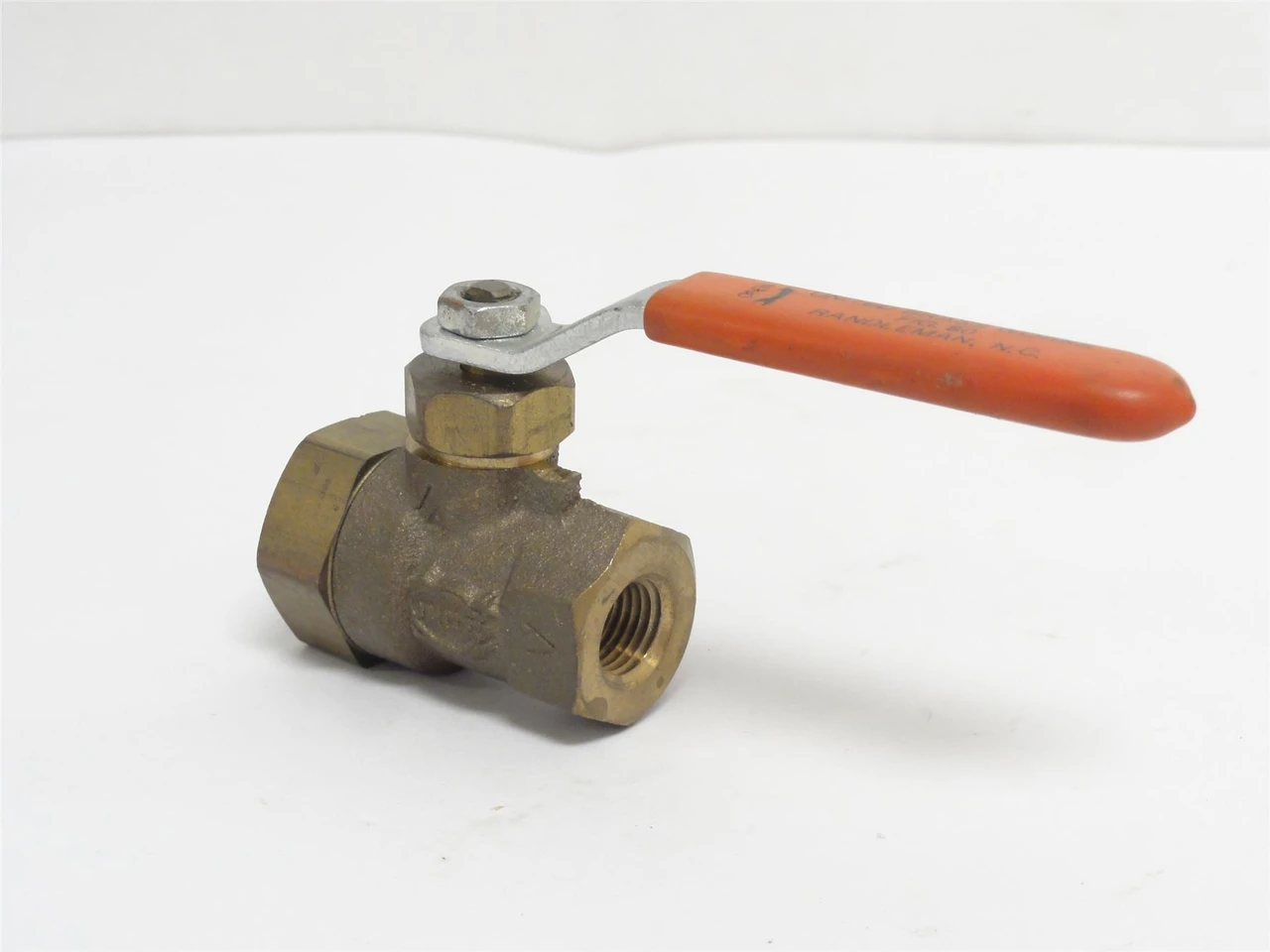 United Brass 80-1/4; Inline Manual Brass Ball Valve; 1/4NPT