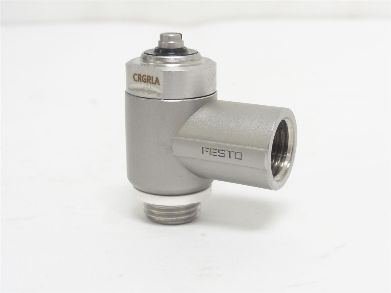 Festo CRGRLA-1/4-B; Flow Control Valve 161405; SS; 1/4NPT