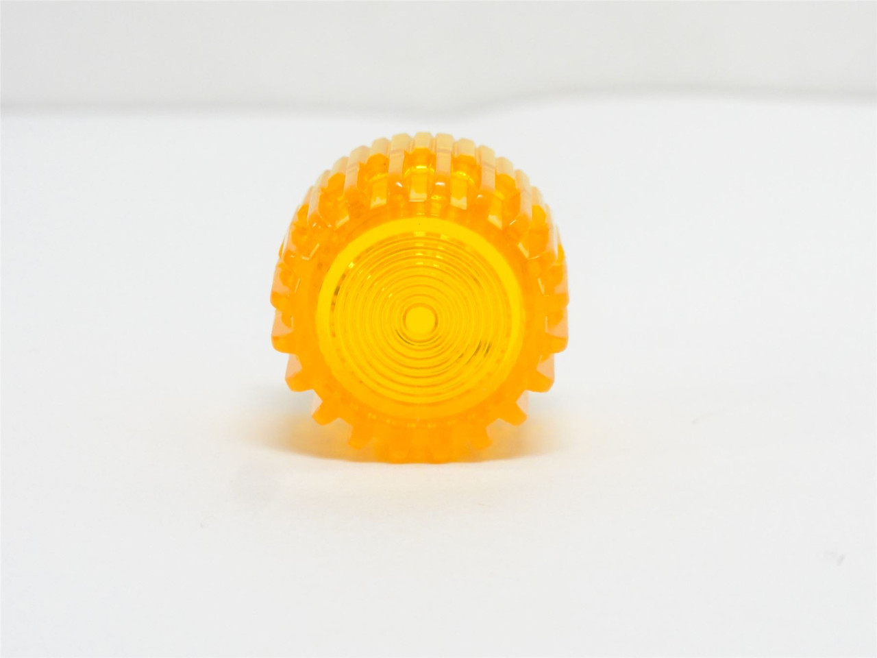 Square D 9001A7; Illuminated Amber Push Button Cap; Size 30mm