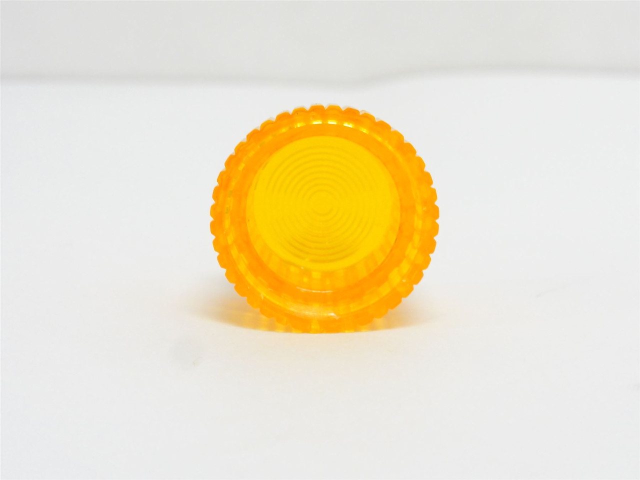 Square D 9001A7; Illuminated Amber Push Button Cap; Size 30mm