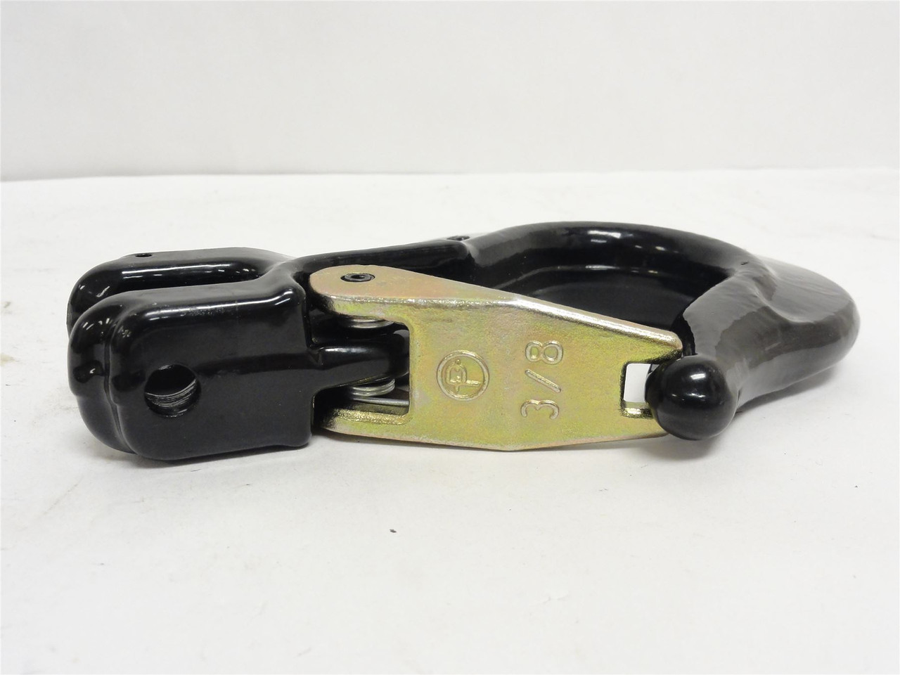 Peerless 8518480; Clevis Sling Hook W/Latch. Size: 3/8"