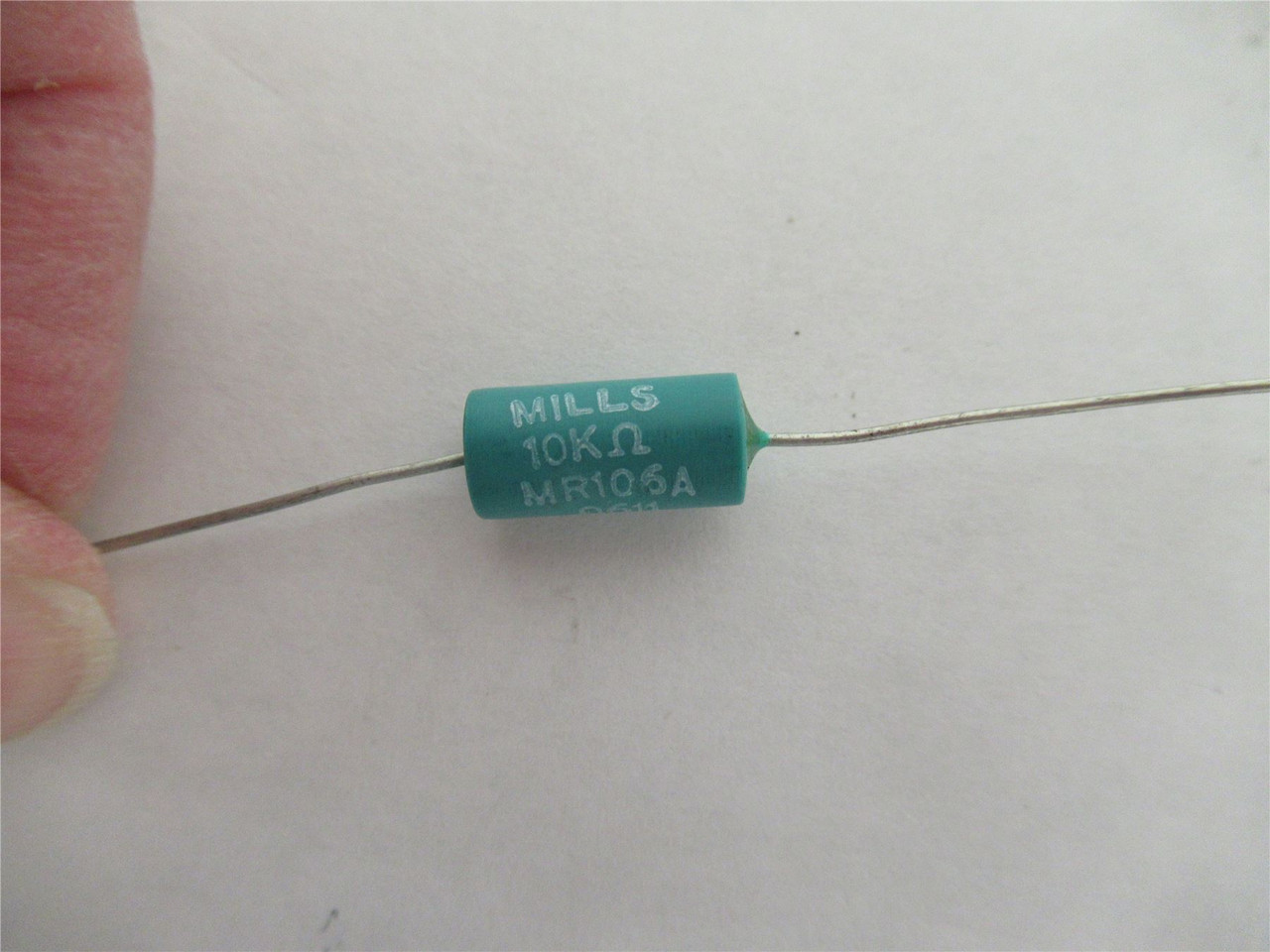 Mills MR106A0611; Lot-6 Resistor 10KOHM 1/4W 0.01 PCT WW