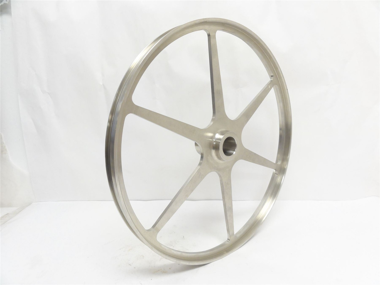 Hollymatic 6805165; Defender Saw Upper Wheel; SS; 16"OD