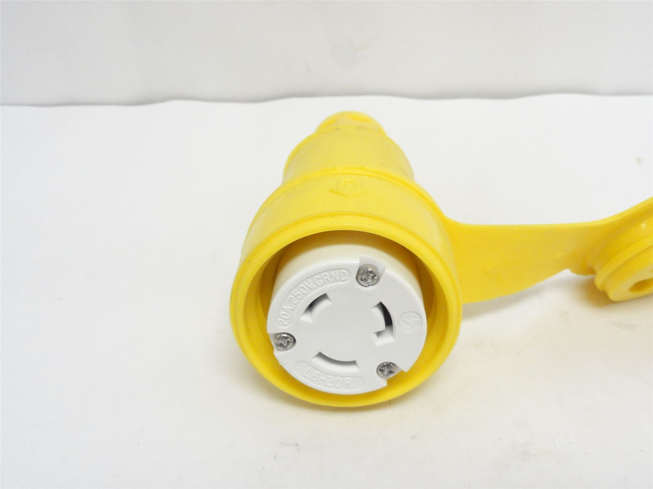 Hubbell 27W48; Locking Connector; L6-20R; 20A; 250VAC; 2-Pole